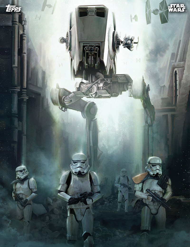 Illustration for article titled Here's Some Lovely Rogue One Art to Help You Celebrate Force Friday